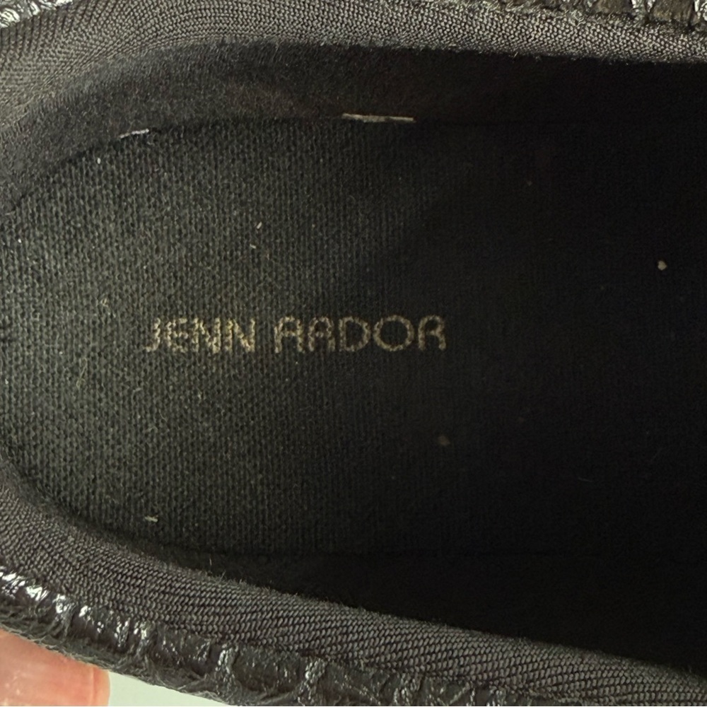Jenn Ardor Black and White Loafers Sleek Slip-On Design Size 8 - Picture 8 of 12